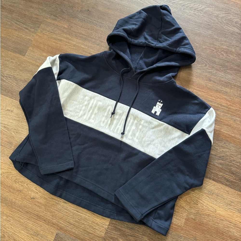 Women's Champion Reverse Weave‎ Cropped Citadel Hoodie Size L